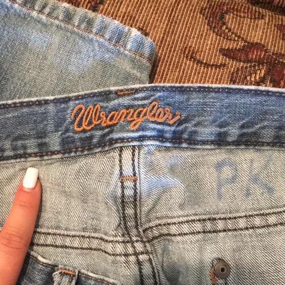 Mens Wrangler Bootcut Jeans - Picture 6 of 8